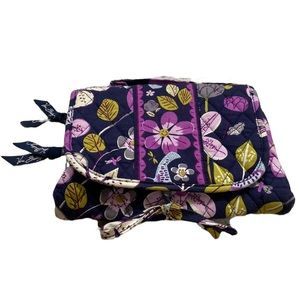 Vera Bradley discontinued nightingale patterned makeup organizer